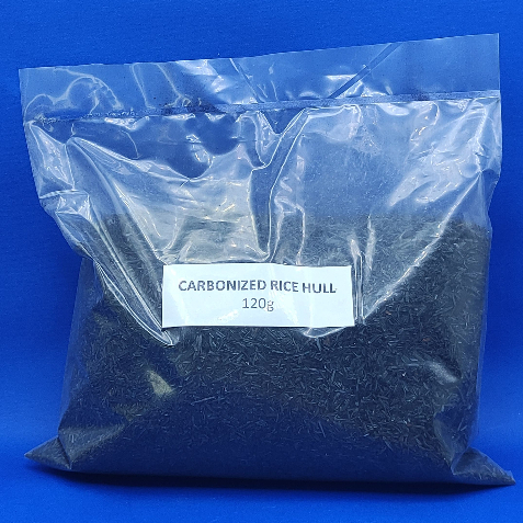 CARBONIZED RICE HULL 120 GRAMS (SUNOG NA IPA) | Shopee Philippines