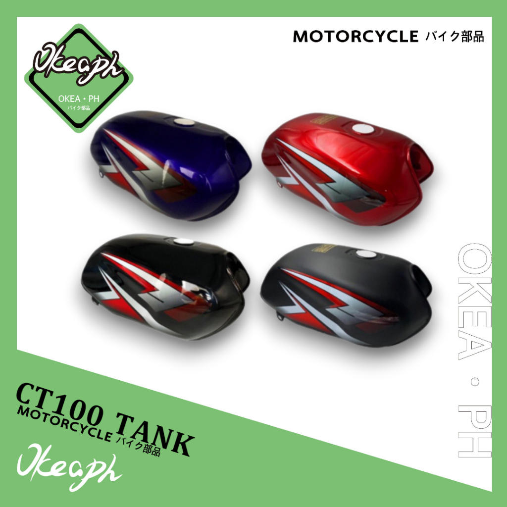 Bajaj ct 100 fuel clearance tank