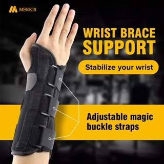 2pcs Wrist Support Splint Brace,adjustable Wrist Strap Carpal