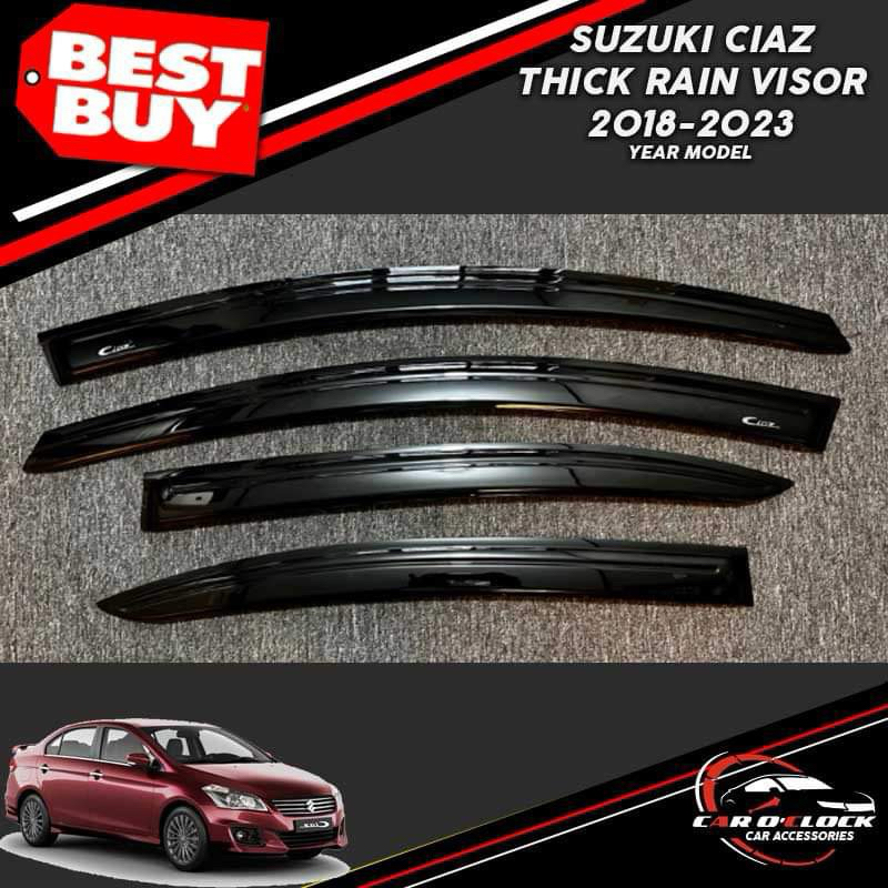 Suzuki Ciaz 2018 - 2023 Thick Rain Visor | Shopee Philippines