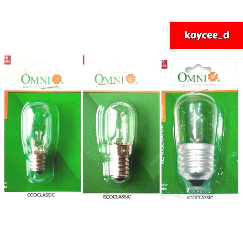 Omni Refrigerator Bulb E12 E14 E27 Himalayan Salt Lamp Bulb / Light