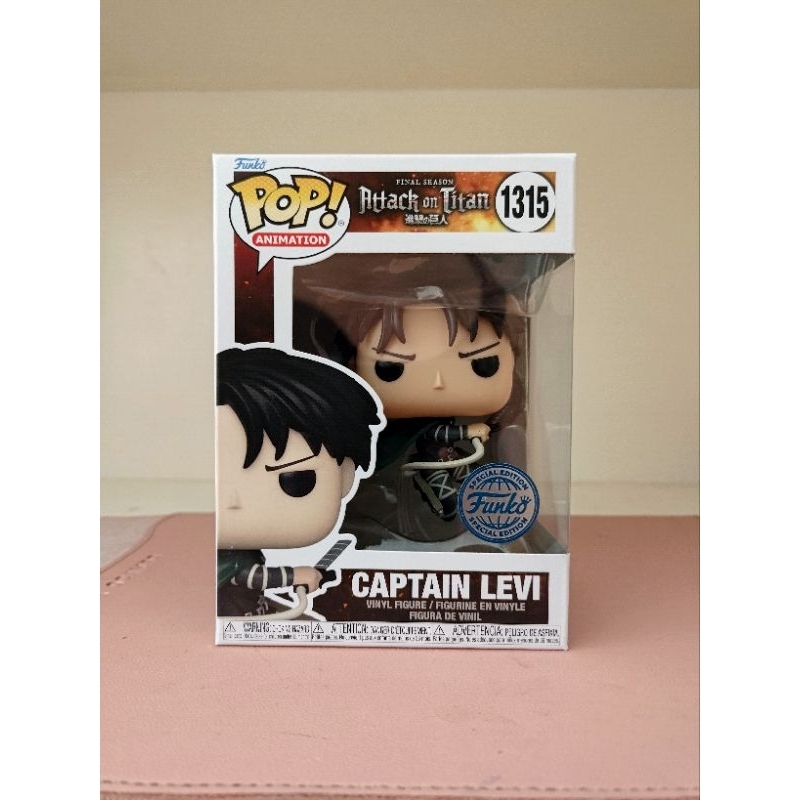 Funko Pop! Attack on Titan - Captain Levi | Shopee Philippines