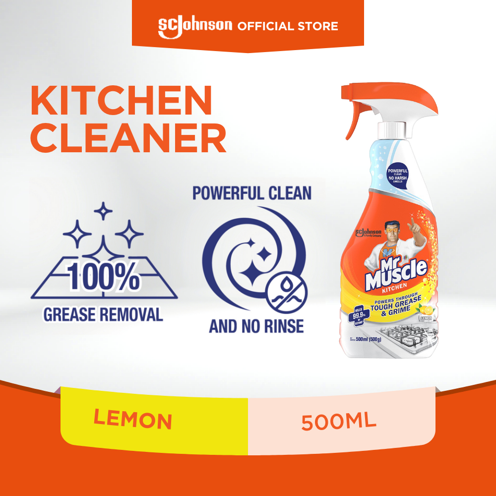 Mr. Muscle Kitchen Cleaner 500 ml Shopee Philippines