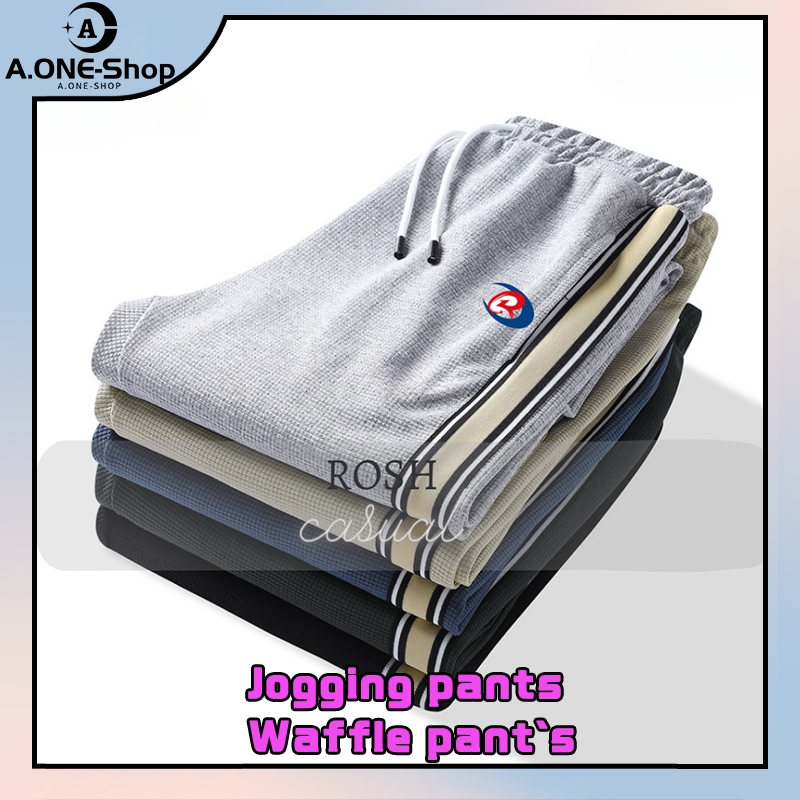 Jogging pants Waffle pant's Stretchable and breathable jogger sports ...