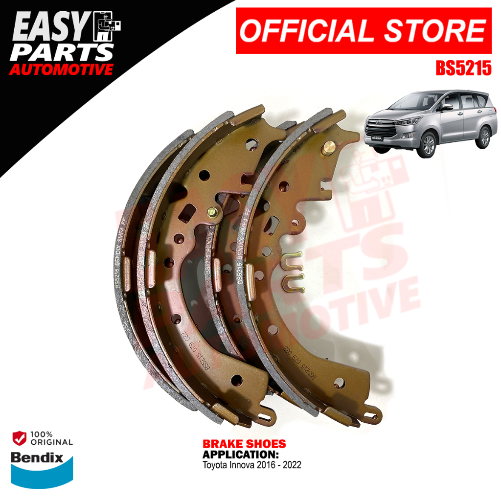 Bendix Brake Shoes BS-5215 Toyota Innova 2016-22 | Shopee Philippines