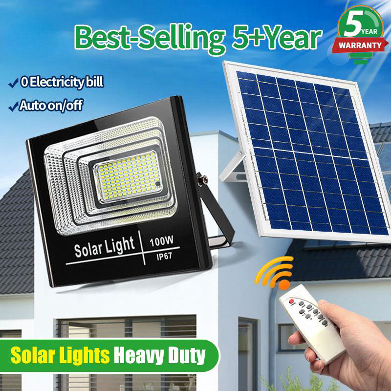 Original Solar Lights ABS Heavy Duty Outdoor IP67 Waterproof with Solar ...