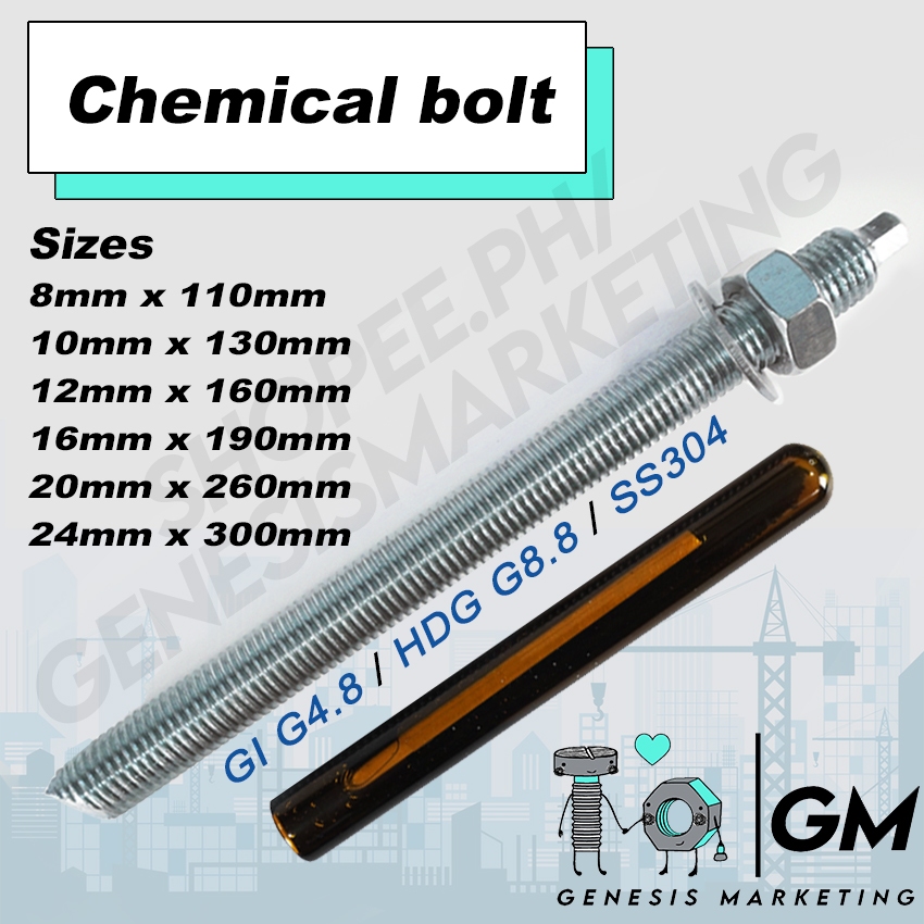 Chemical bolt outlet