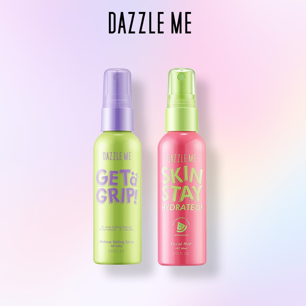 DAZZLE ME Mist Glimmer Bundle - Get a Grip! Makeup Setting Spray + Skin ...