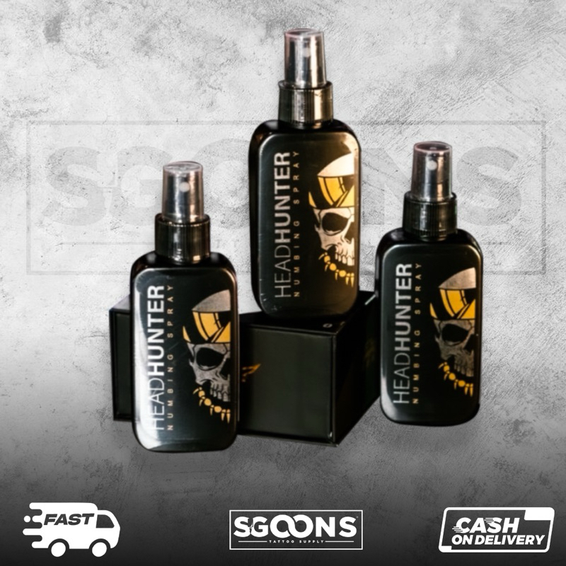 Headhunter Numbing Spray Sgoons Tattoo Supply Shopee Philippines