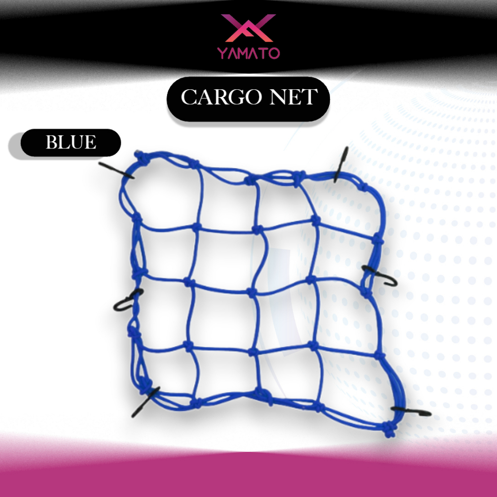 YAMATO.PH ELASTIC LUAGGAGE ROPE CARGO NET UNIVERSAL | Shopee Philippines