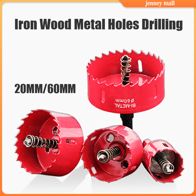20/60mm Saw Tooth Drill Bits Cutter Drill Bit Expander Holes Drilling