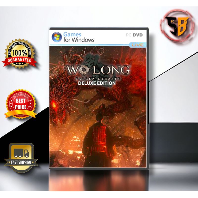 PC Laptop Video Game Wo Long Deluxe Edition +DLCs USB Windows OS Easy ...