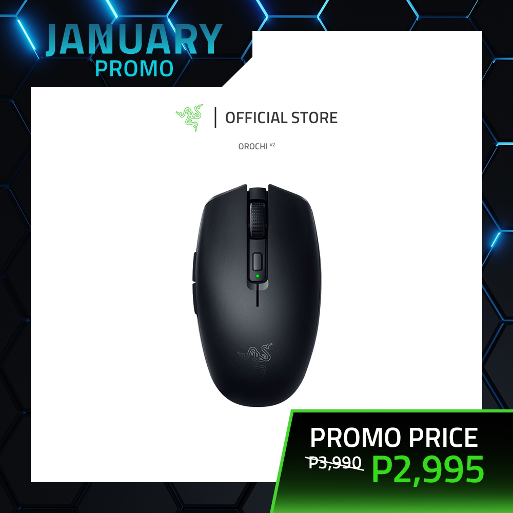 Razer Orochi V2 Wireless Gaming Mouse with Up to 950 Hours of Battery Life,  Ultra-Light Design, 2 Wireless Modes, Mechanical Mouse Switches, Quartz :  : Electronics