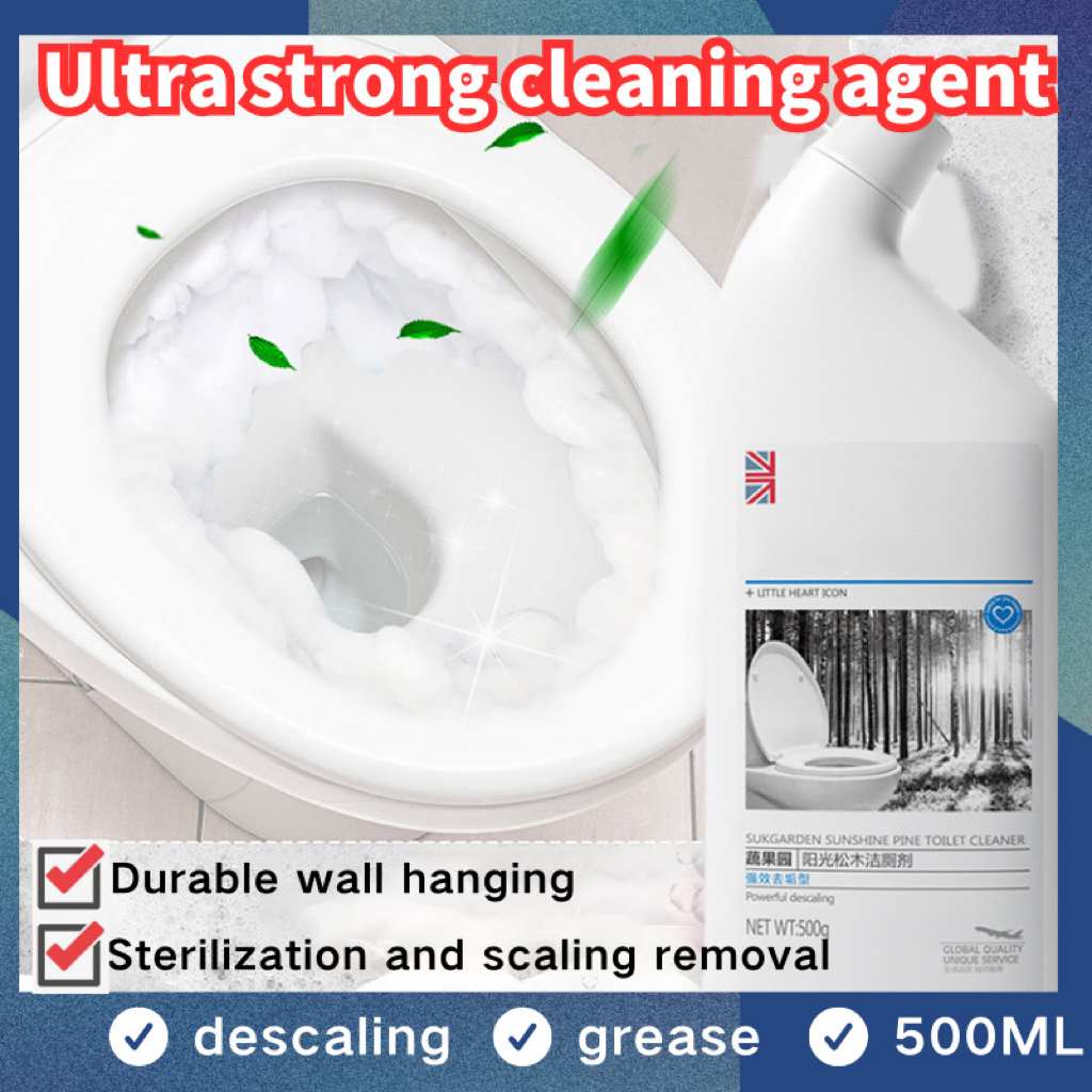 Buy 1 take 2 Bathroom Cleaner Toilet Bowl Cleaner Tile Cleaner 500G