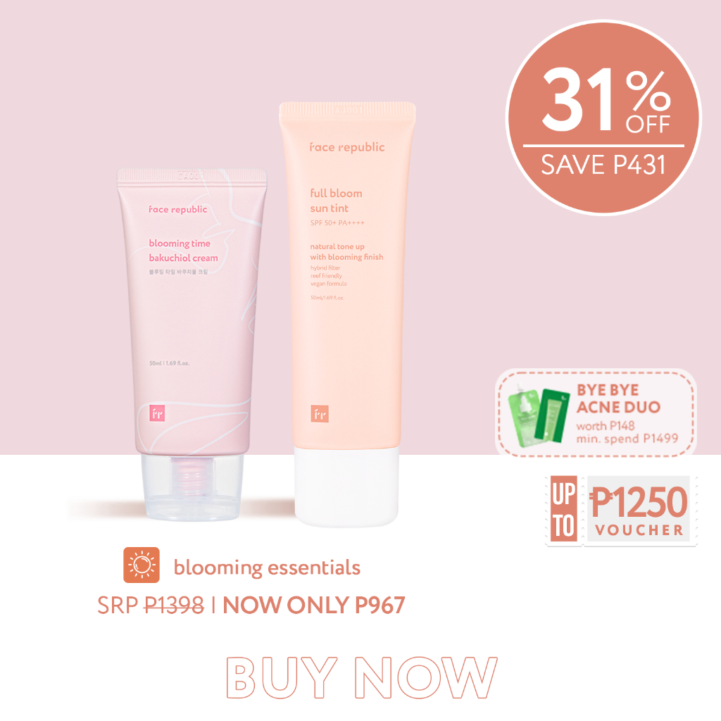 Face Republic Blooming Essentials (Quick Bloom Fix) Shopee Philippines