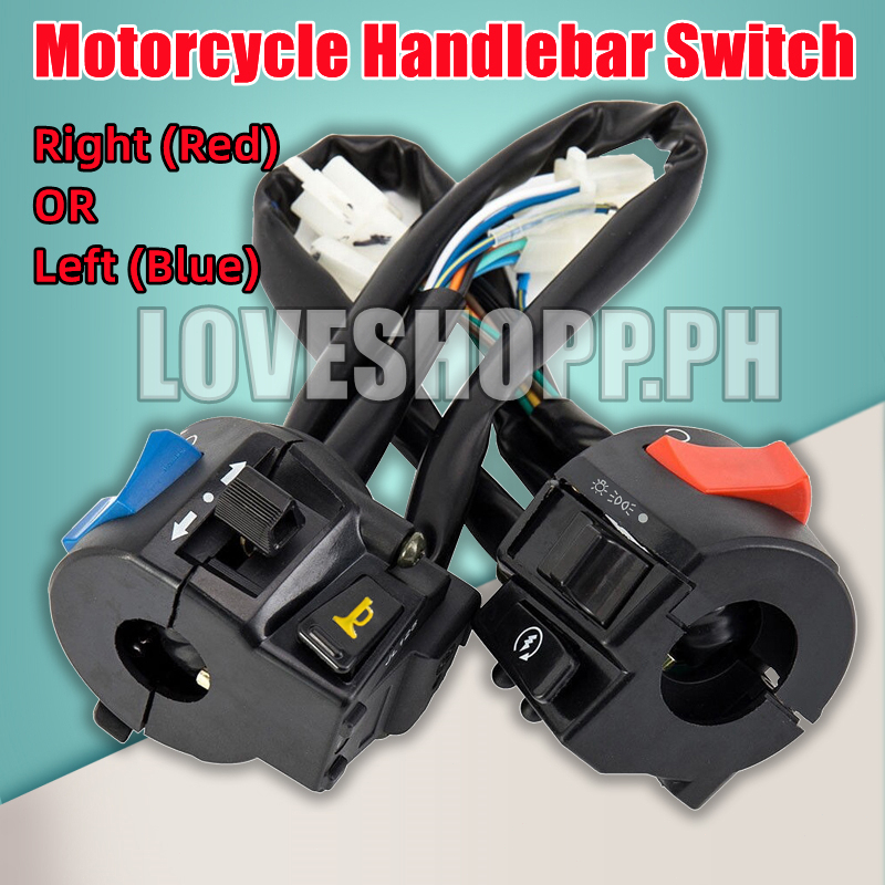 Universal Left Or Right Switch Motorcycle Handlebar Mount On Off Switch ...