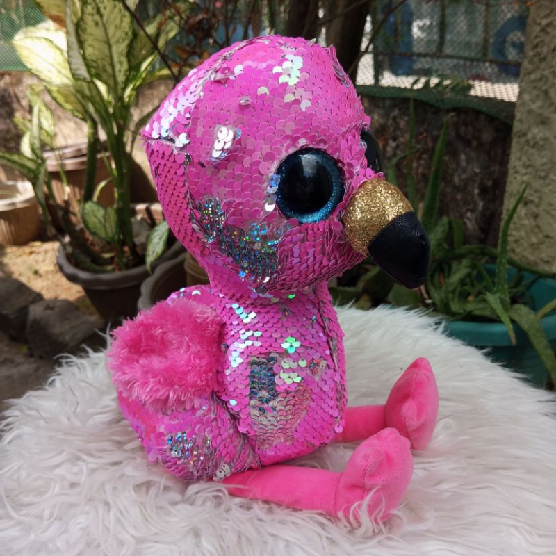 Sequin cheap flamingo ty