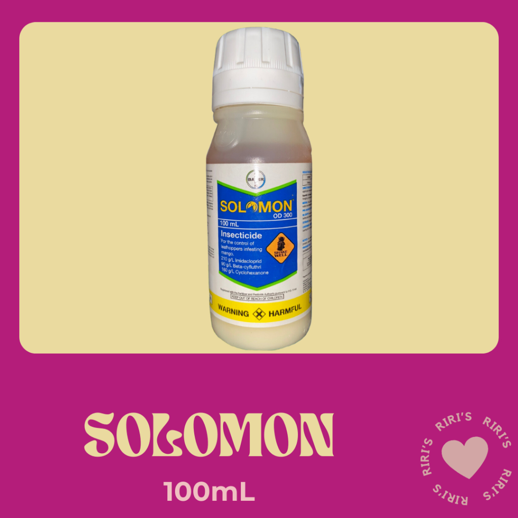 SOLOMON OD300 CONTACT AND SYSTEMIC INSECTICIDE | IMIDACLOPRID & BETA ...