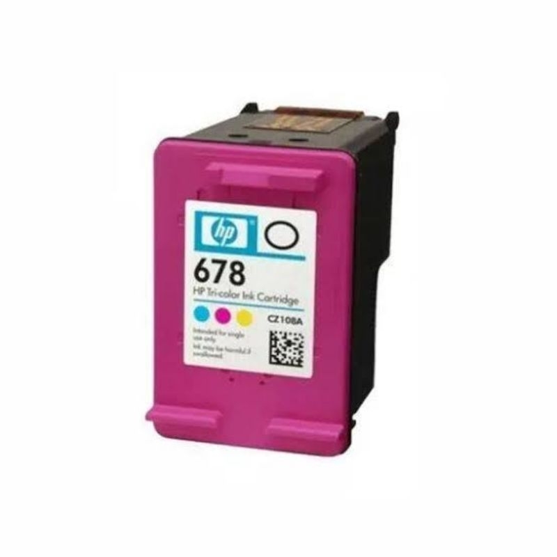 678 tri-color original ink cartridge no box | Shopee Philippines