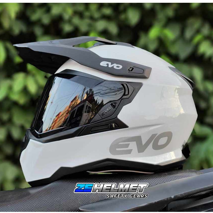 EVO DX7 HIGHMINDS DUAL SPORT DUAL VISOR (with FREE LENS) Shopee