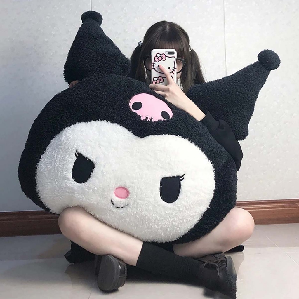 45cm Kuromi Stuffed Toys sanrio Plush Toys kuromi plushie kuromi toy ...