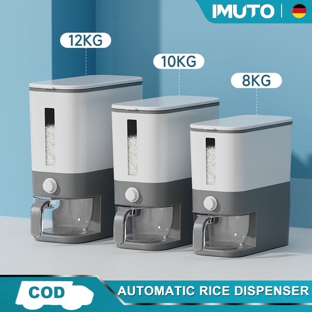 Imuto Automatic Rice Dispenser Moistureproof Food Grade Material Great