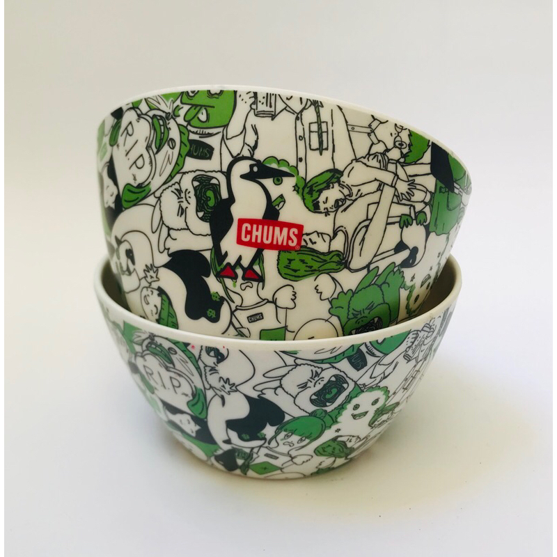 SOLD BY 2 Chums chums Assorted Design Soup Bowl (MELAMINE) | Shopee ...