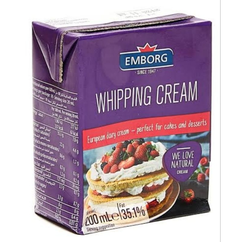 Whipping Cream 200ml Shopee Philippines