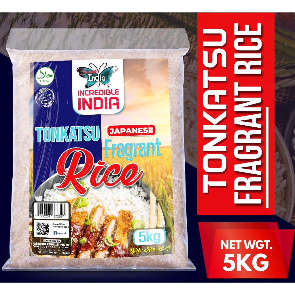 TONKATSU Japanese Fragrant Rice 5kg | Shopee Philippines