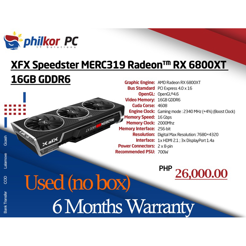 in Stock Brand New Rx 6800xt Yeston 6600xt 6700xt 6800xt Gddr6 256bit  Gaming Computer Graphics Card - China 6800xt Gddr6 and 6800xt 16 GB price
