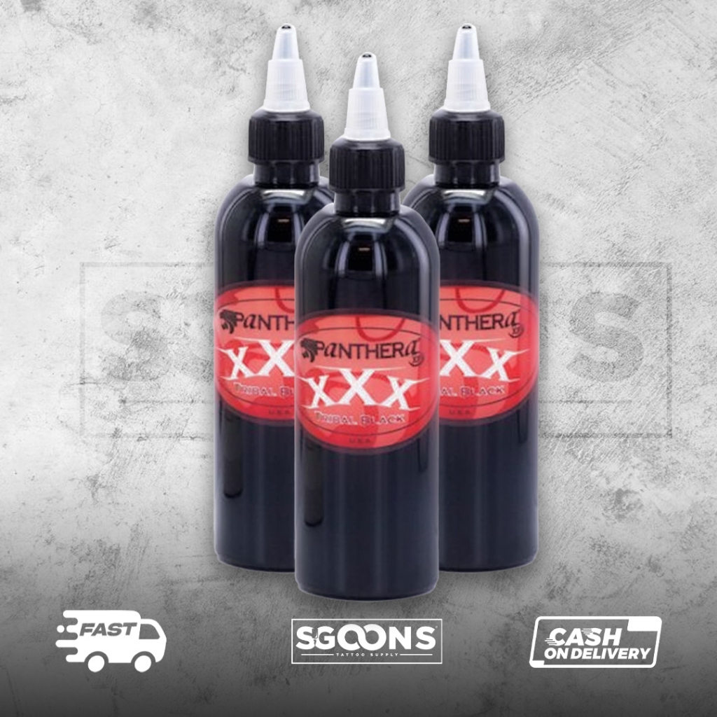 5oz Panthera Black XXX Original Tattoo Ink 1 Bottle | SGOONS TATTOO ...