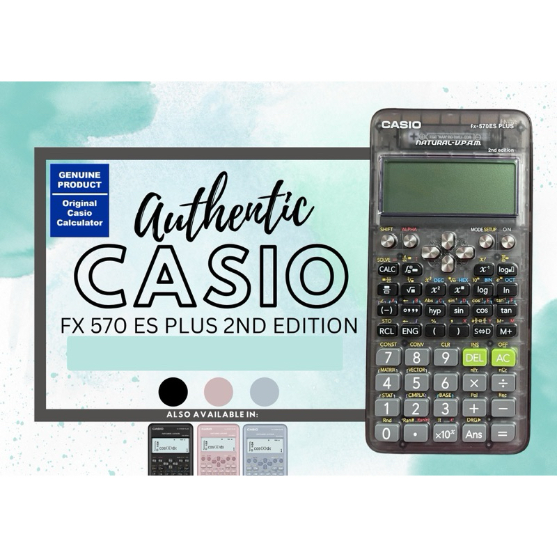 Original Casio fx -570es Plus 2nd Edition