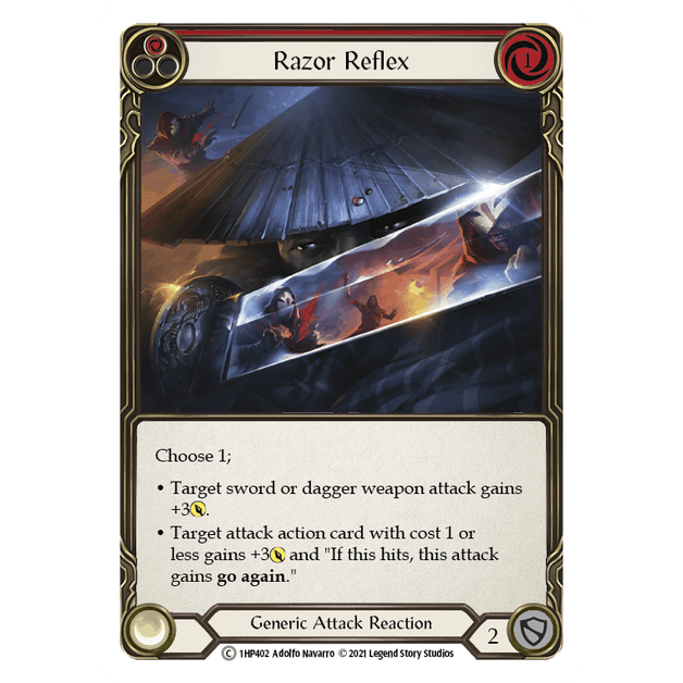Razor Reflex - History Pack Vol.1 (1HP) Flesh and Blood TCG FAB Singles ...