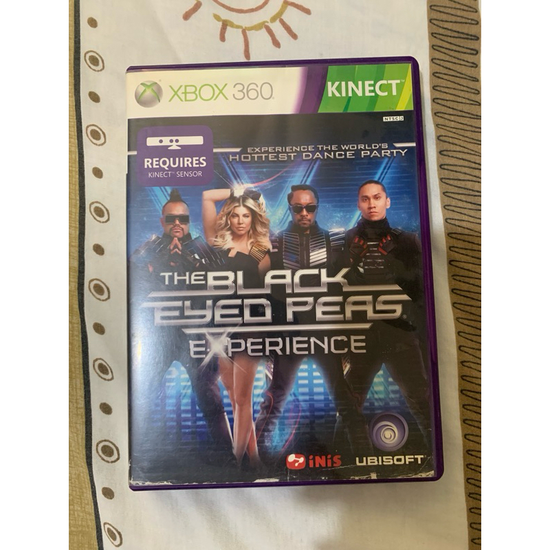 Pre loved XBOX 360 Game THE BLACK EYED PEAS EXPERIENCE (requires a