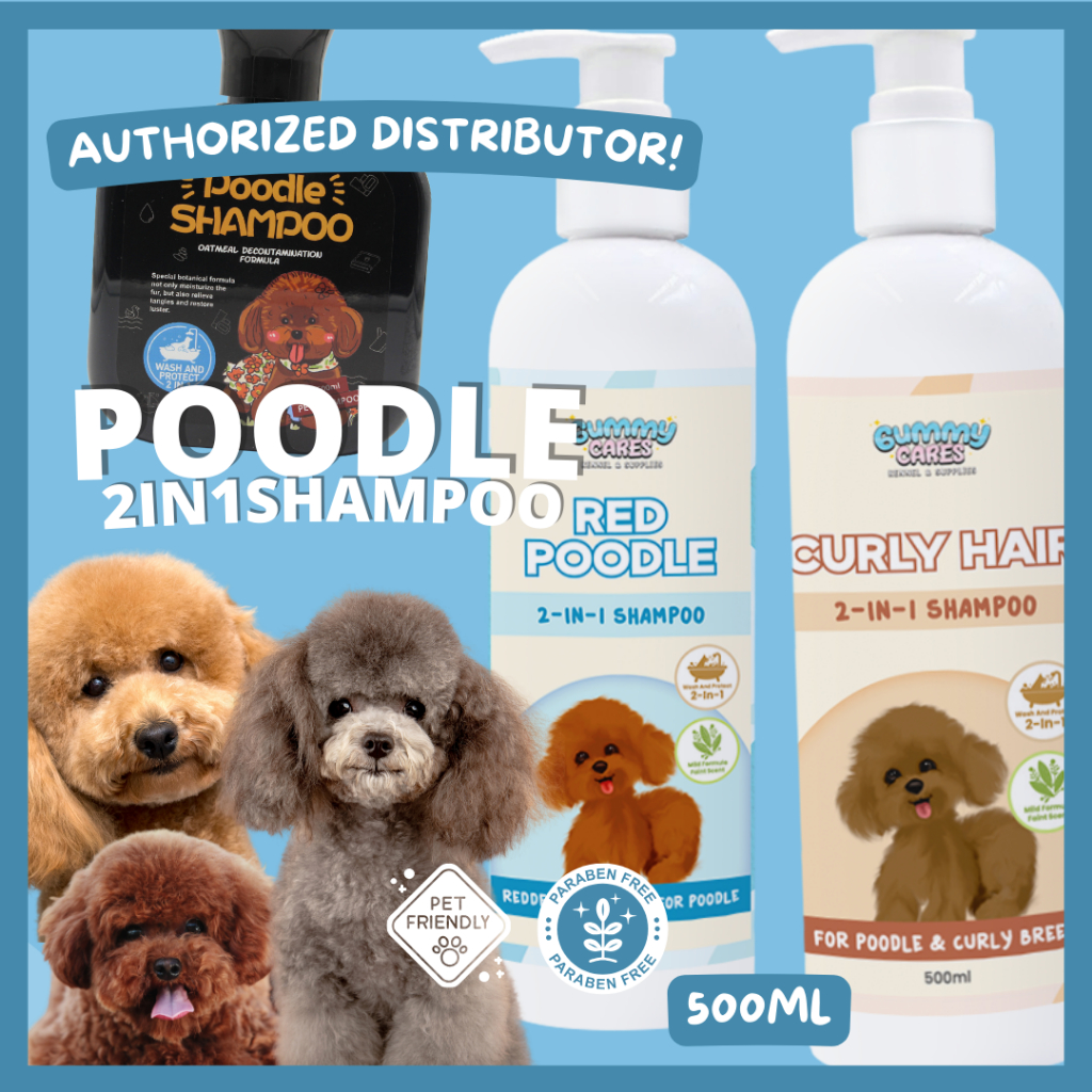 Curly Hair Shampoo Toy Poodles Shampoo Poodle Shampoo 500ml GummyCares Natural Pet Shampoo for Poodl Shopee Philippines