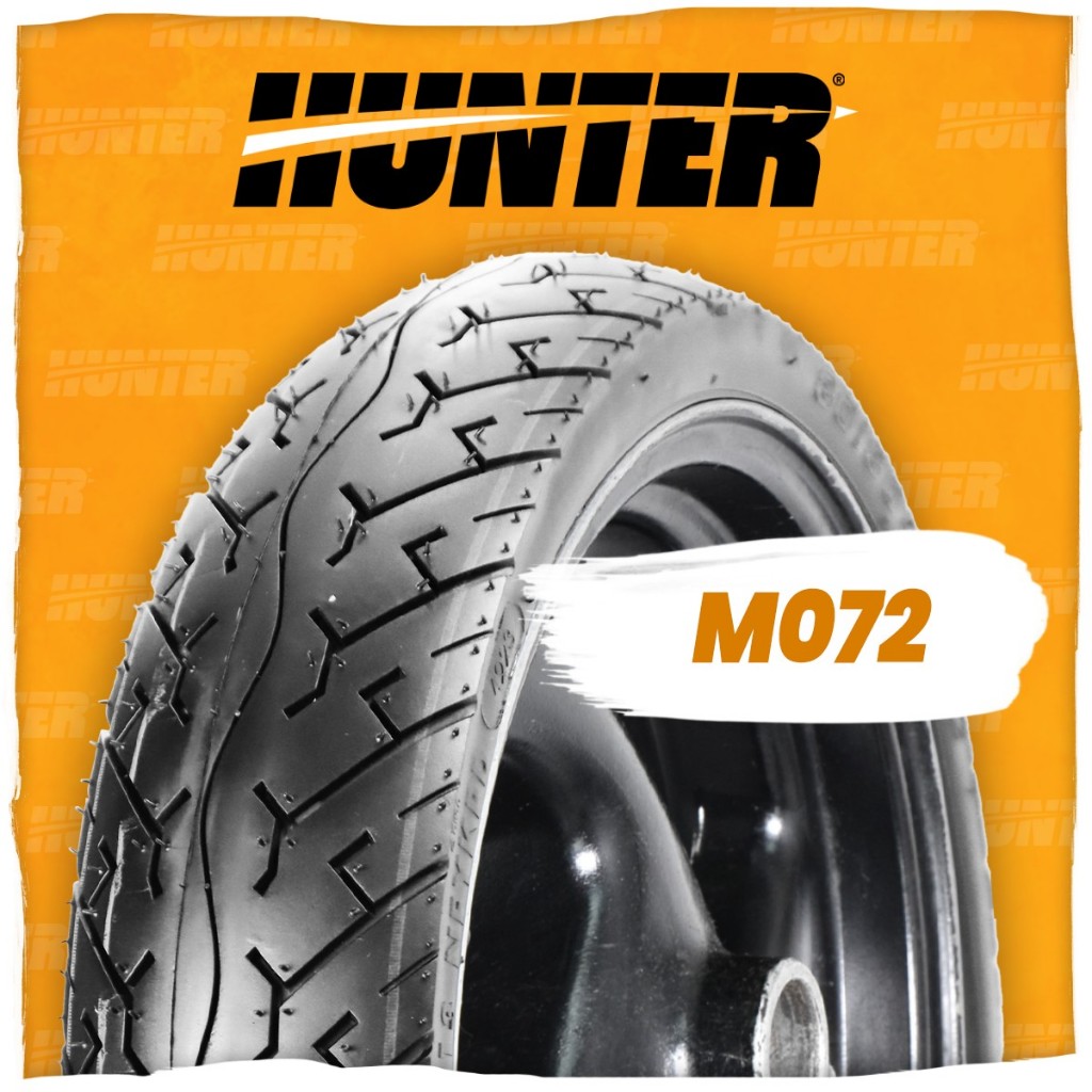 100/80-14 TL Hunter M072 100/80 - 14 Tubeless Motorcycle Tire | Shopee ...