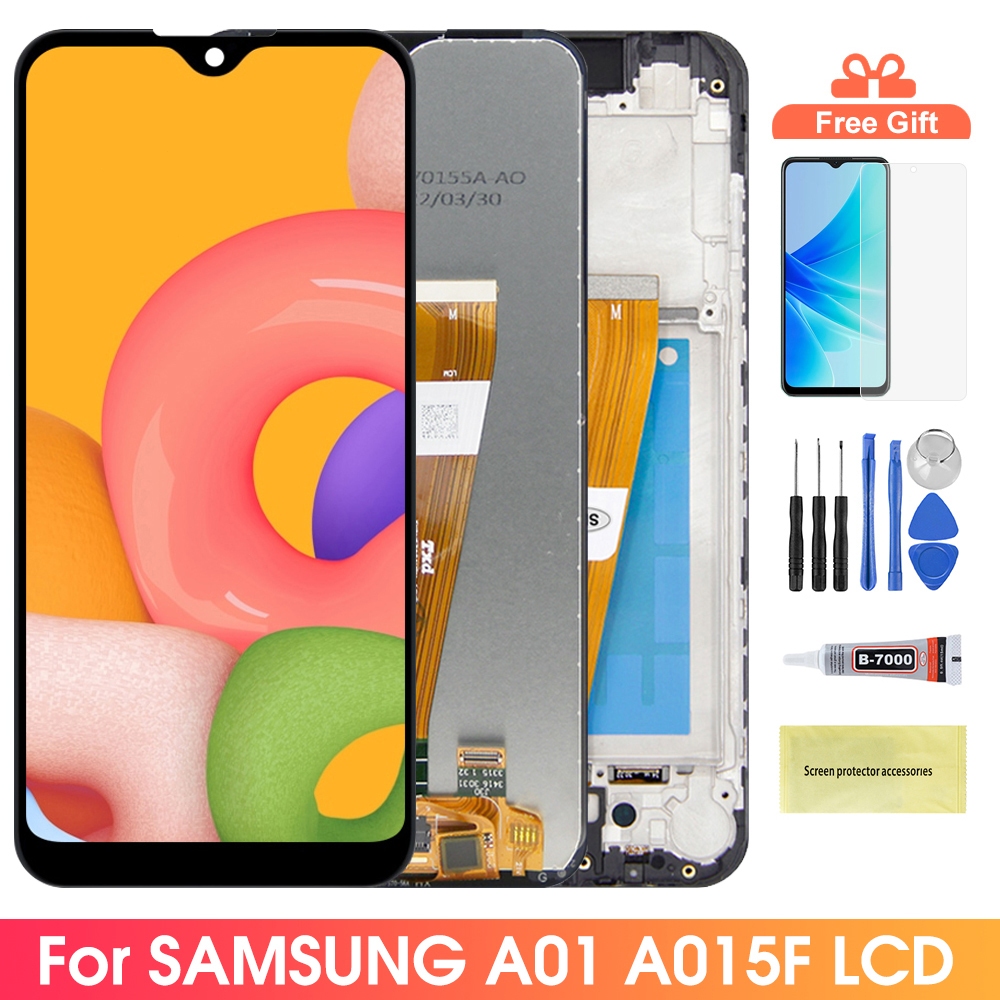 Screen LCD For Samsung Galaxy A01 A015 LCD Display Touch Screen with ...