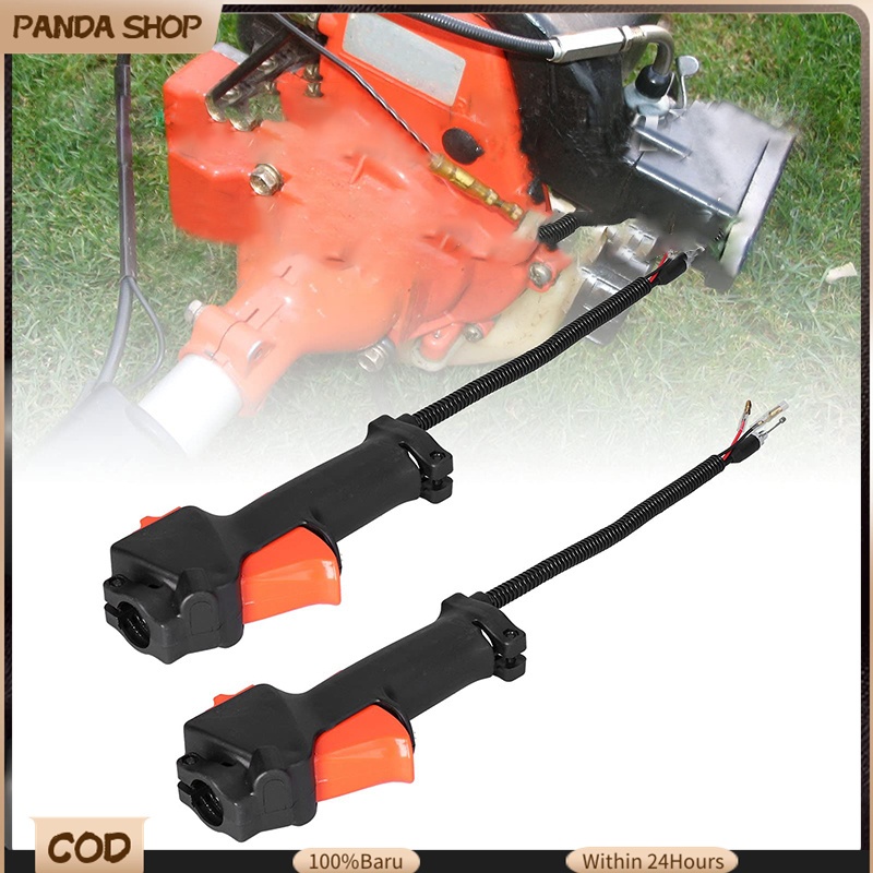 Manual Right Handle Throttle Switch Assembly For 43cc 52cc Grass Cutter