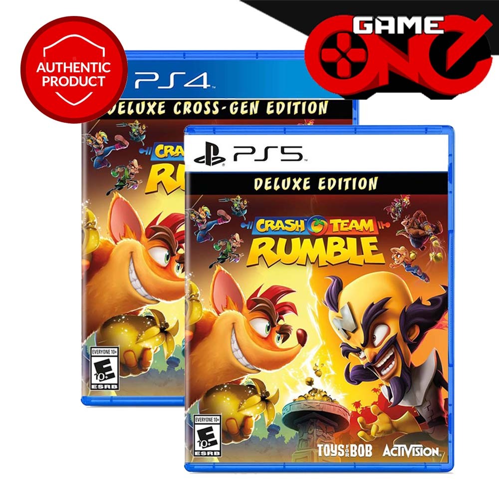 Crash Team Rumble Deluxe Cross-Gen Edition (PS4/Playstation 4) BRAND NEW