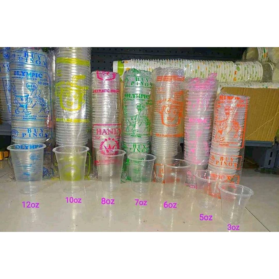 180ml Disposable Cocktail Glasses, 100 Pack - Premium Clear Plastic Cups For Cold Drinks - View #3