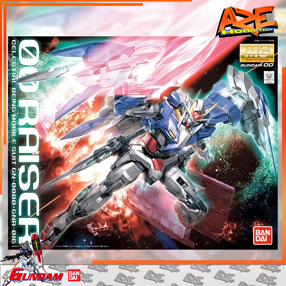 AZE Gundam 00 Raiser MG 1/100 GunPla Model Kit Bandai | Shopee Philippines