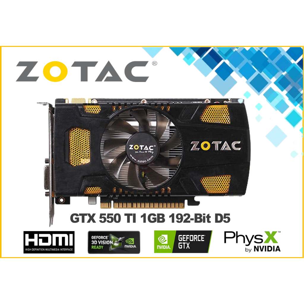 Zotac gtx 550 online ti