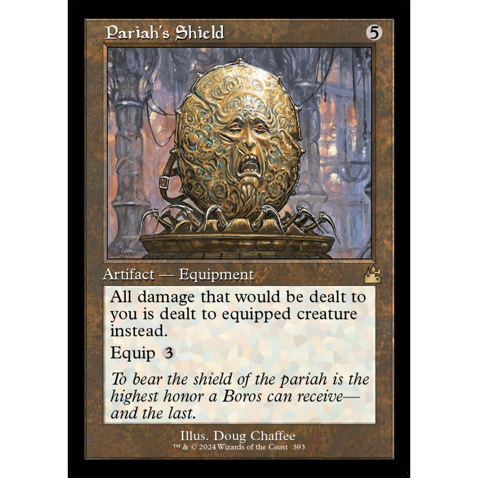 Pariah's Shield (Retro Frame) - Ravnica Remastered (RVR) | Shopee ...