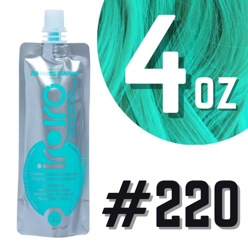 [I Love to Dye] Iroiro 220 Seafoam Pastel Vegan Cruelty-Free Semi ...