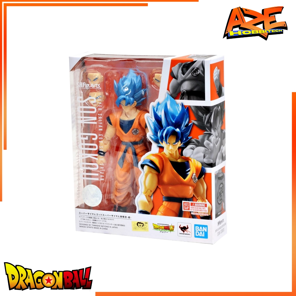 Shf super online saiyan god goku