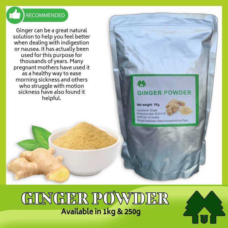 Pure Ginger Powder/Salabat Powder 1Kg./250g per pack in ZIPLOCK pouch ...