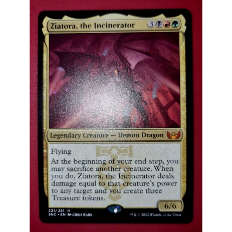 Ziatora, the Incinerator SNC (Nonfoil) | Shopee Philippines