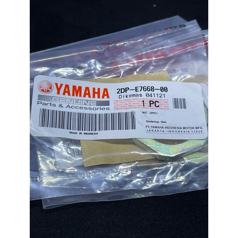 YAMAHA GENUINE TORQUE DRIVE NUT ( M3, Aerox, NMAX) Shopee Philippines