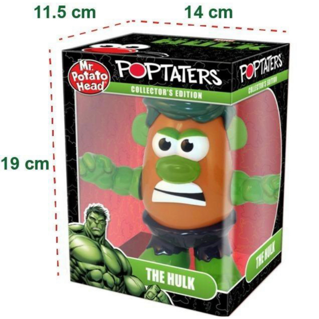 Rare Hulk Marvel Legends Mr. Potato Head Poptaters Collector's Edition ...