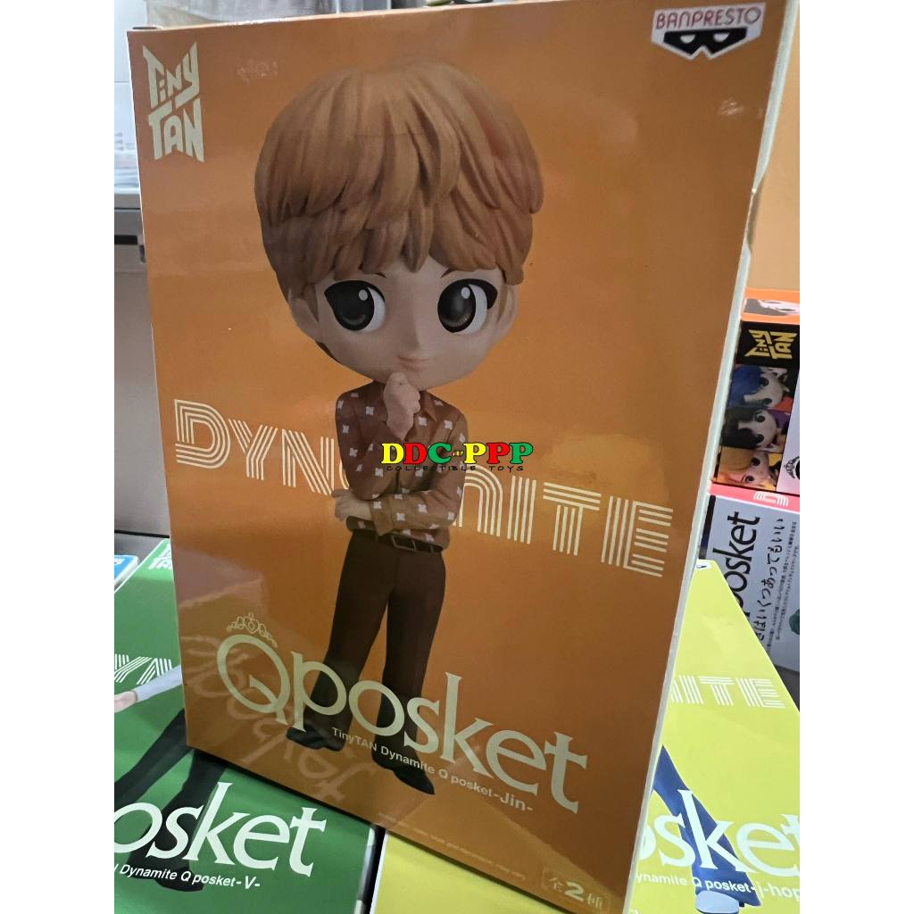 Banpresto TINYTAN Dynamite - Jin - Q Posket, Statuetta PVC 14 Cm, Ufficiale BTS - 2